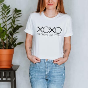 XOXO Love Letters - Christian Apparel, Church Shirt, Gift for Her, Jesus Loves You Faith Tee