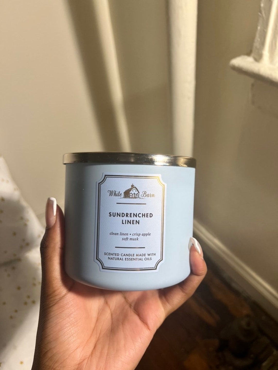 Sundrenched Linen 3 Wick Candle Etsy