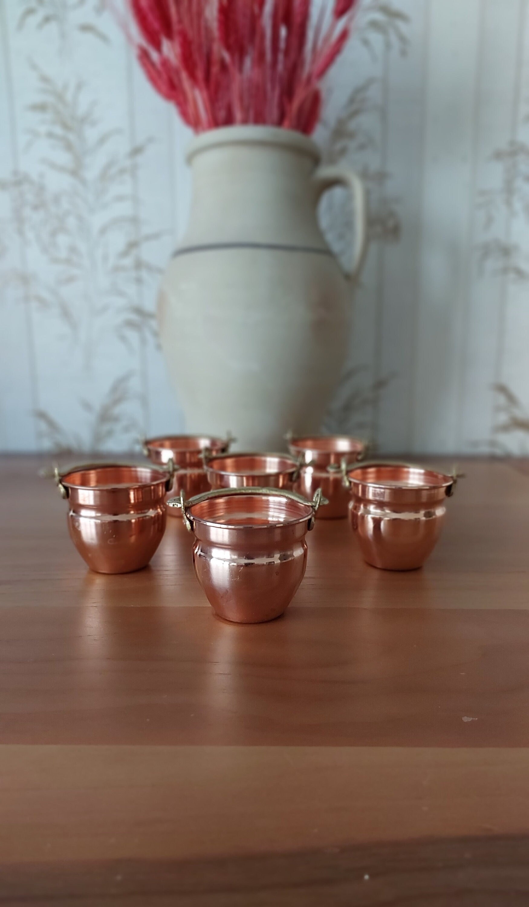 Mini Bucket ,handmade Copper, Miniature Bucket,vintage Copper Bucket ...