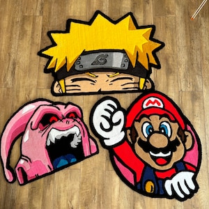 Custom Rug | Bespoke Tufted Rug | Anime Rug | Custom Logo Rug | Custom Size Rug | Funky Rug | Sneaker Rug | Skateboard Rug | Cute Rug