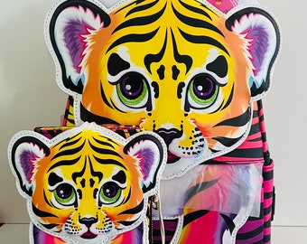 NWT Loungefly Lisa Frank Forrest Backpack and Wallet