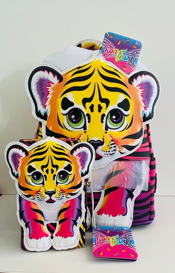 NWT Loungefly Lisa Frank Forrest Backpack and Wall