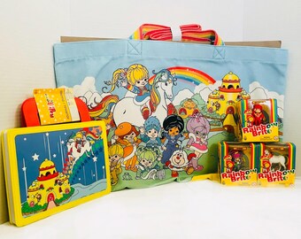 NWT Rare Sold Out Loungefly Rainbow Brite Tote Bundle