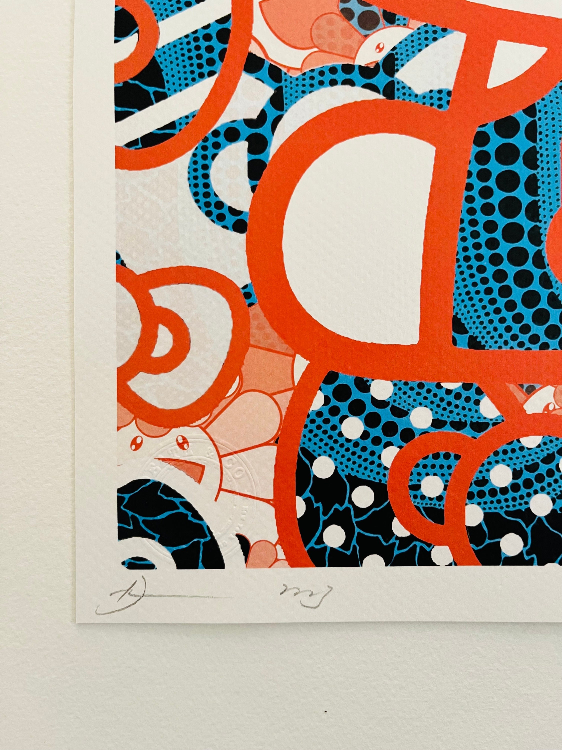 Hello Kitty, Yayoi Kusama Death NYC, Hand Signed, Street Art Print LE W/coa Etsy