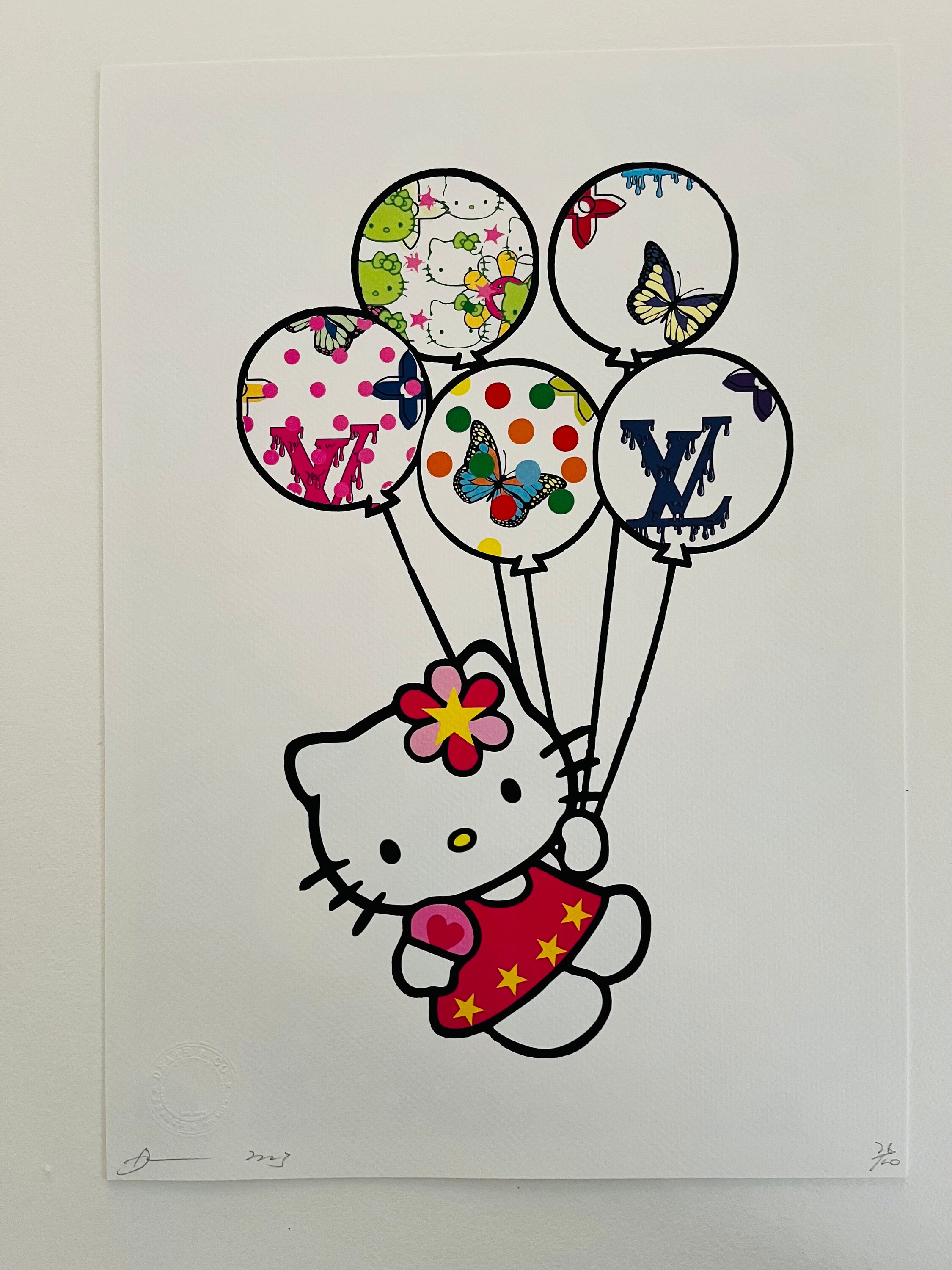 DEATH NYC Hello Kitty シルクスクリーン