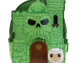 Rare NWT Loungefly LE of 3000 Castle Grayskull and LE of 3000 Sorceress Funko Pop
