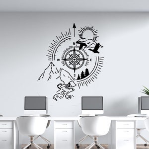 Travel Plane Wall Decal,Travel Tours Wall Sticker,Travel Wall Decor,Office Wall Art,Window Sticker,Vinyl Letter,Plane Wall Sticker TR0050
