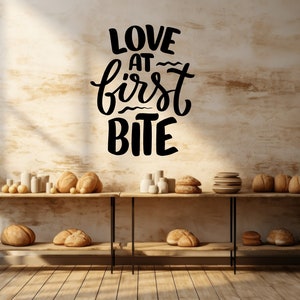 Bakery Shop Wall Decal,Bakery Wall Decal,Bakery Store Wall Sticker,Shop Bakey Wall Decor,Bread Wall Art,Bakery Wall Art,Vinyl Letter BA0011