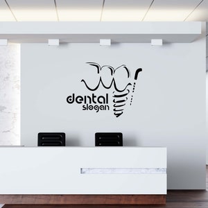 Dental Care Wall Decal Teeth Wall Decal Teeth Wall Sticker Dental Wall Decal Dental Wall Art Dentist Office Decor Window Decal DE0069