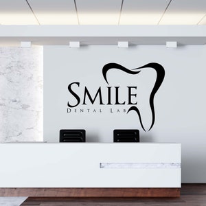 Cuidado dental pared calcomanía dientes pared calcomanía dientes pared pegatina dental pared calcomanía dental pared arte ventana pared pegatina dentista oficina decoración DE0039