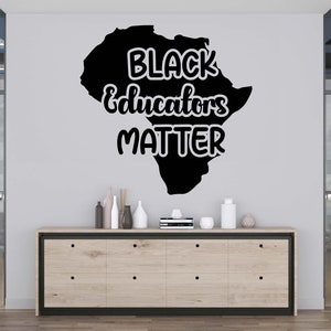 Africa Wall Decal Africa Wall Sticker Africa Map Wall Decal African Girl Wall Decal Vinyl Letter Vinyl Decal Window Sticker AF00017