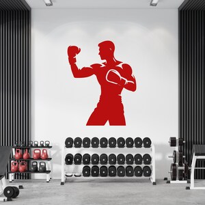 Calcomanía de pared para gimnasio, pegatina de pared para gimnasio, arte de pared de gimnasio, calcomanía de vinilo con letras, calcomanía con citas para gimnasio, pegatina para pared de gimnasio, calcomanía para ventana GY00178