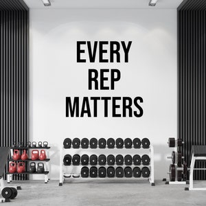 Calcomanía de pared para gimnasio, pegatina de pared para gimnasio, arte de pared de gimnasio, calcomanía de vinilo con letras, calcomanía con citas para gimnasio, pegatina para pared de gimnasio, calcomanía para ventana GY0169