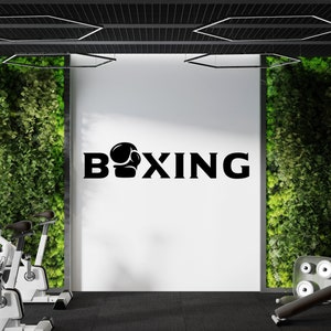 Calcomanía de pared para gimnasio, pegatina de pared para gimnasio, arte de pared de gimnasio, calcomanía de vinilo con letras, calcomanía con citas para gimnasio, pegatina para pared de gimnasio, calcomanía para ventana GY00173