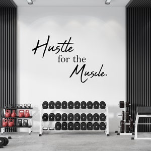 Calcomanía de pared para gimnasio, pegatina de pared para gimnasio, arte de pared de gimnasio, calcomanía de vinilo con letras, calcomanía con citas para gimnasio, pegatina para pared de gimnasio, calcomanía para ventana GY0168