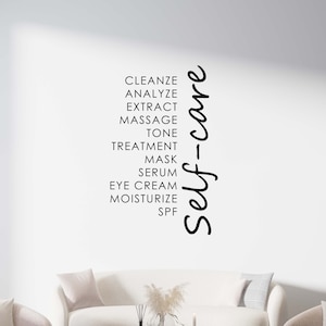 Beauty Salon Wall Decal,Aesthetic Wall Sticker,Spa Wall Decal,Beauty Quotes Wall Decor,Beauty Wall Art,Window Sticker,Vinyl Letter BE0121