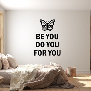 Calcomanía de pared con citas, pegatina de pared con citas, arte de pared, citas motivacionales, calcomanía de citas de oficina, calcomanía de vinilo, letra de vinilo QT0089