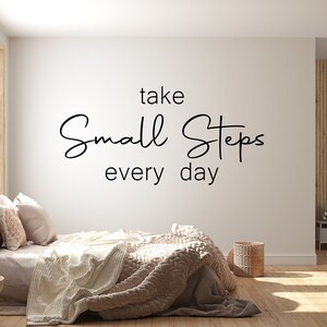 Adhesivo de pared con citas, Adhesivo de pared con frases, Arte de pared con citas, Citas motivacionales, Adhesivo con citas de oficina, Adhesivo de vinilo, Letra de vinilo QT0092
