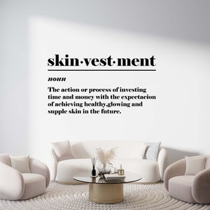 ビューティーサロン ウォールデカール、美的ウォールステッカー、スパ ウォールデカール、ビューティー クオート ウォールデコ、ビューティー ウォールアート、ウィンドウステッカー、ビニール文字 BE0033