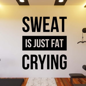 Calcomanía de pared de gimnasio, pegatina de pared de gimnasio, arte de pared de gimnasio, letra de vinilo, calcomanía de vinilo con citas de gimnasio, pegatina de pared de gimnasio, calcomanía de ventana GY0137