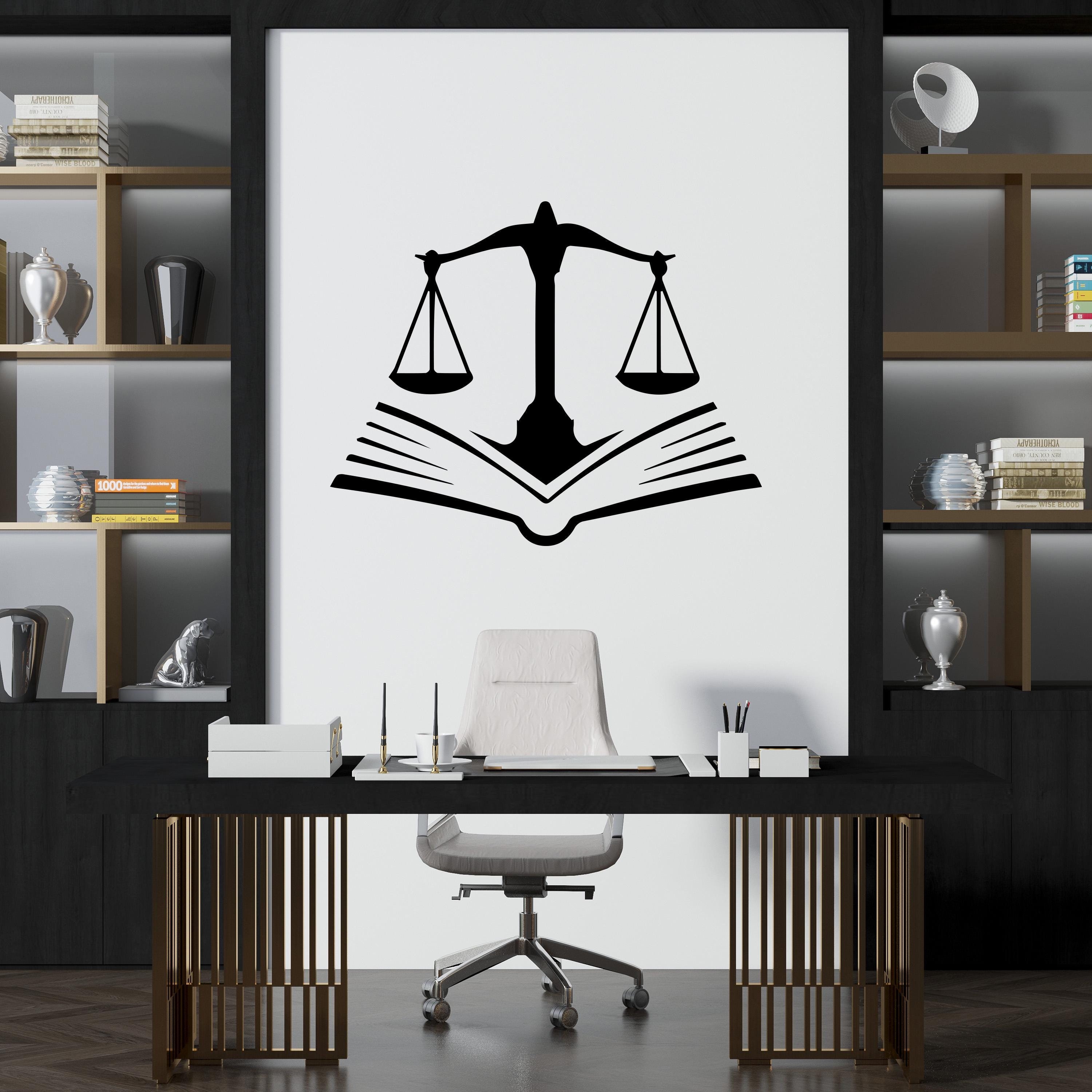Scales Of Justice Lawyer's Prayer Plaque – Desktop Or Wall Mount, Bronze Finish, 9.25" X 7"