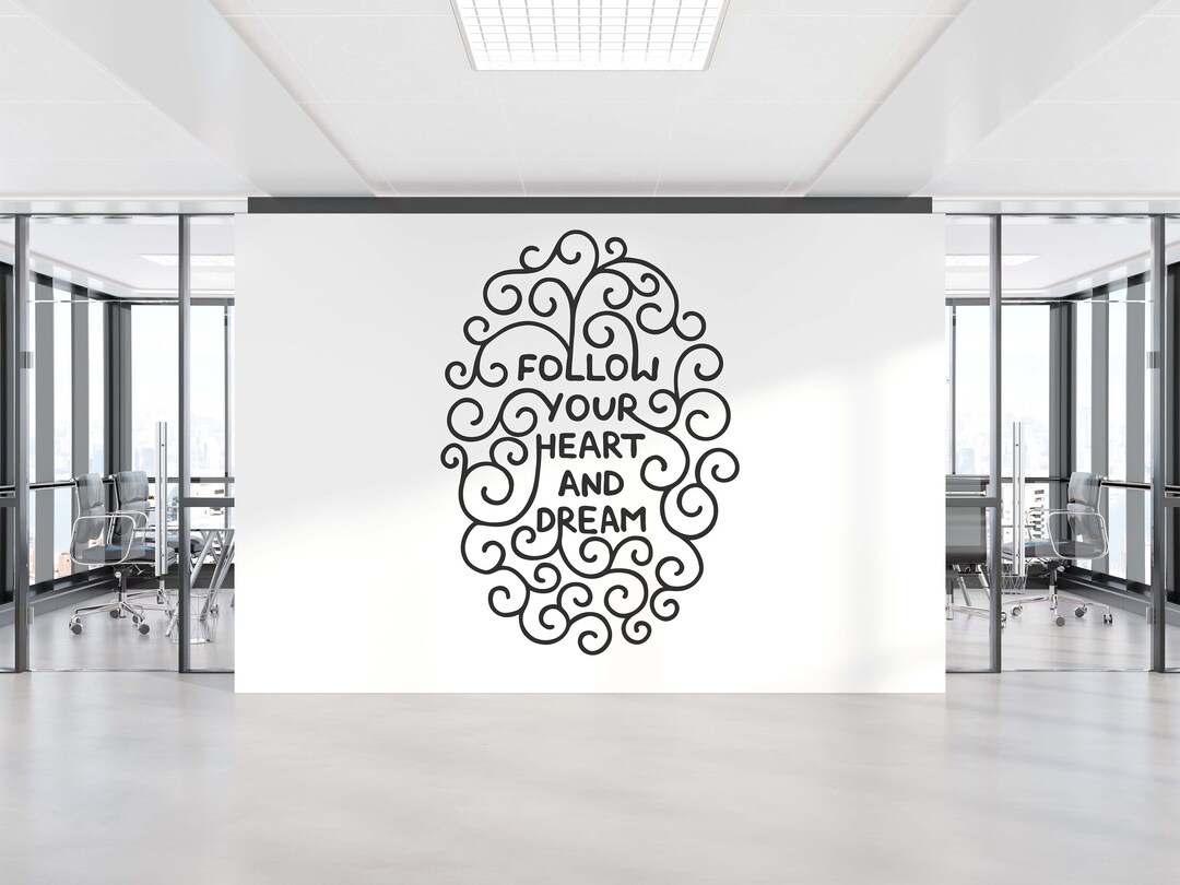 Quotes Wall Decal Quotes Wall Sticker Quotes Wall Art Motivational ...