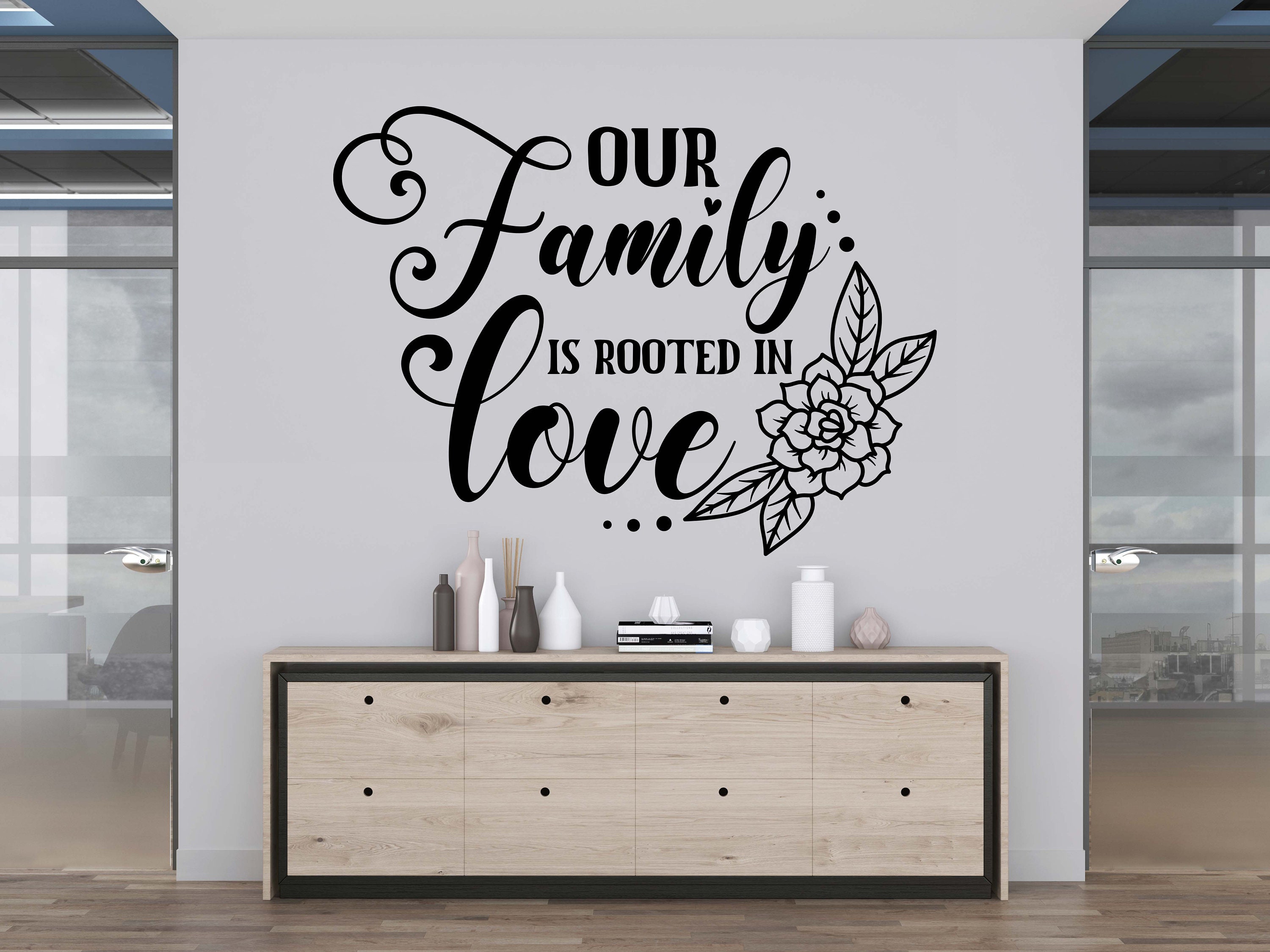 Family Quotes Wall Decal Family Wall Decal Family Quotes Decal Home ...