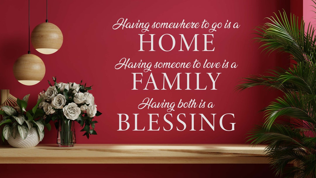 Family Quotes Wall Decal Family Wall Decal Family Quotes Decal Home ...