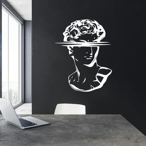 Calcomanía de pared con citas, calcomanía de pared con citas, arte de pared con citas, citas motivacionales, calcomanía de oficina con citas, calcomanía de vinilo con letras QU0063