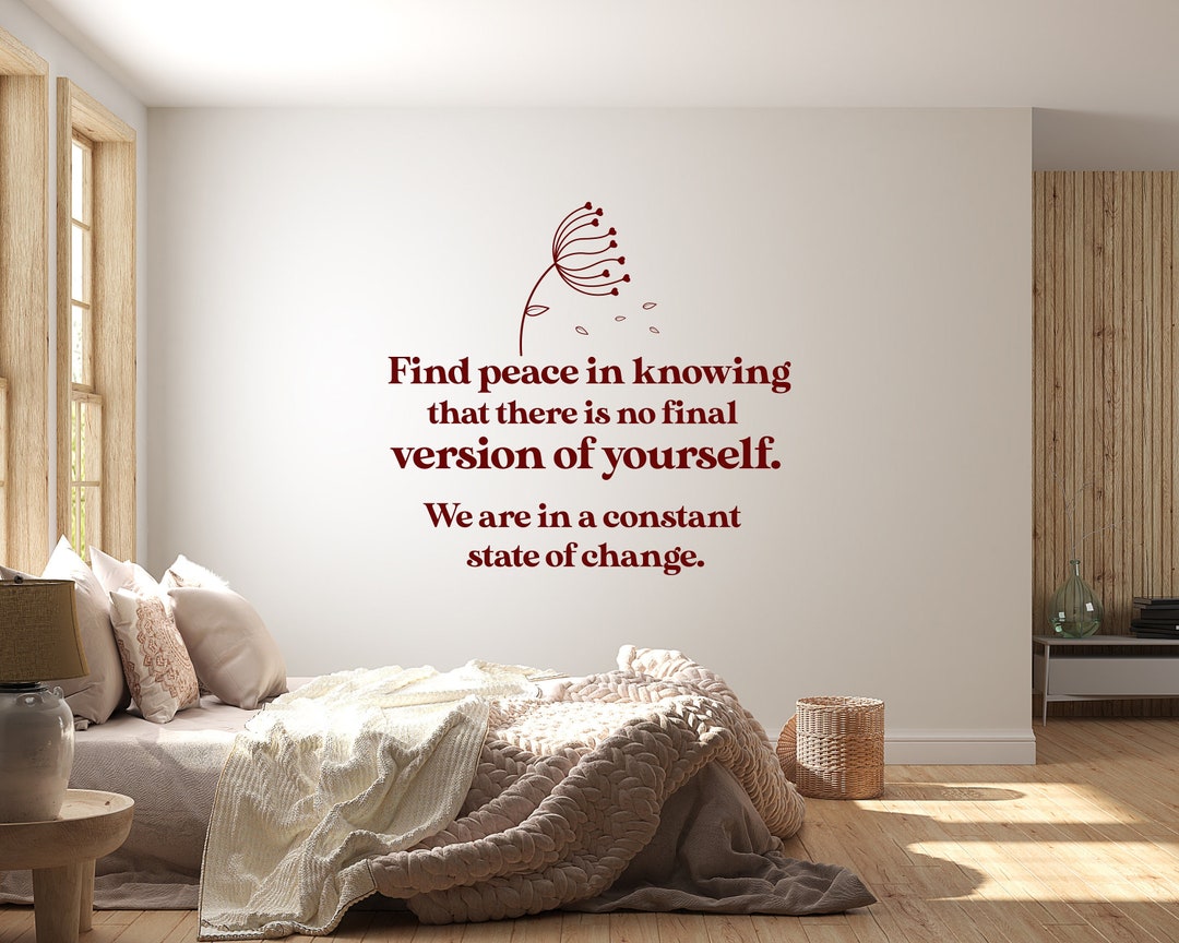 Quotes Wall Decal Quotes Wall Sticker Quotes Wall Art Motivational ...