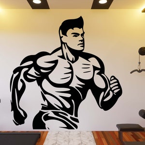 Gym Wall Decal Gym Wall Sticker Gym Wall Art Vinyl Letter Vinyl Decal Gym Quotes Decal Gym Wall Sticker Window Decal GY0090