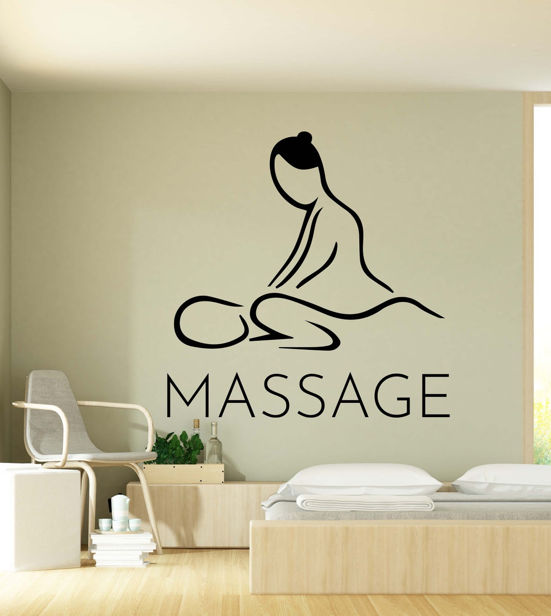 Spa Wall Decal Spa Wall Sticker Spa Wall Art Window Decal Spa Quotes