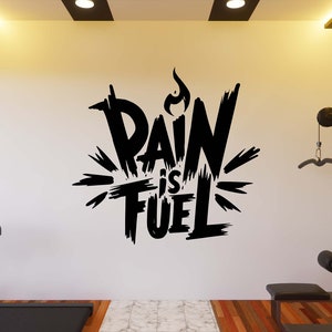 Gym Wall Decal Gym Wall Sticker Gym Wall Art Vinyl Letter Vinyl Decal Gym Quotes Decal Gym Wall Sticker Window Decal GY0057
