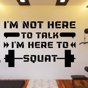 Gym Wall Decal Gym Wall Sticker Gym Wall Art Vinyl Letter Vinyl Decal Gym Quotes Decal Gym Wall Sticker Window Decal GY0073