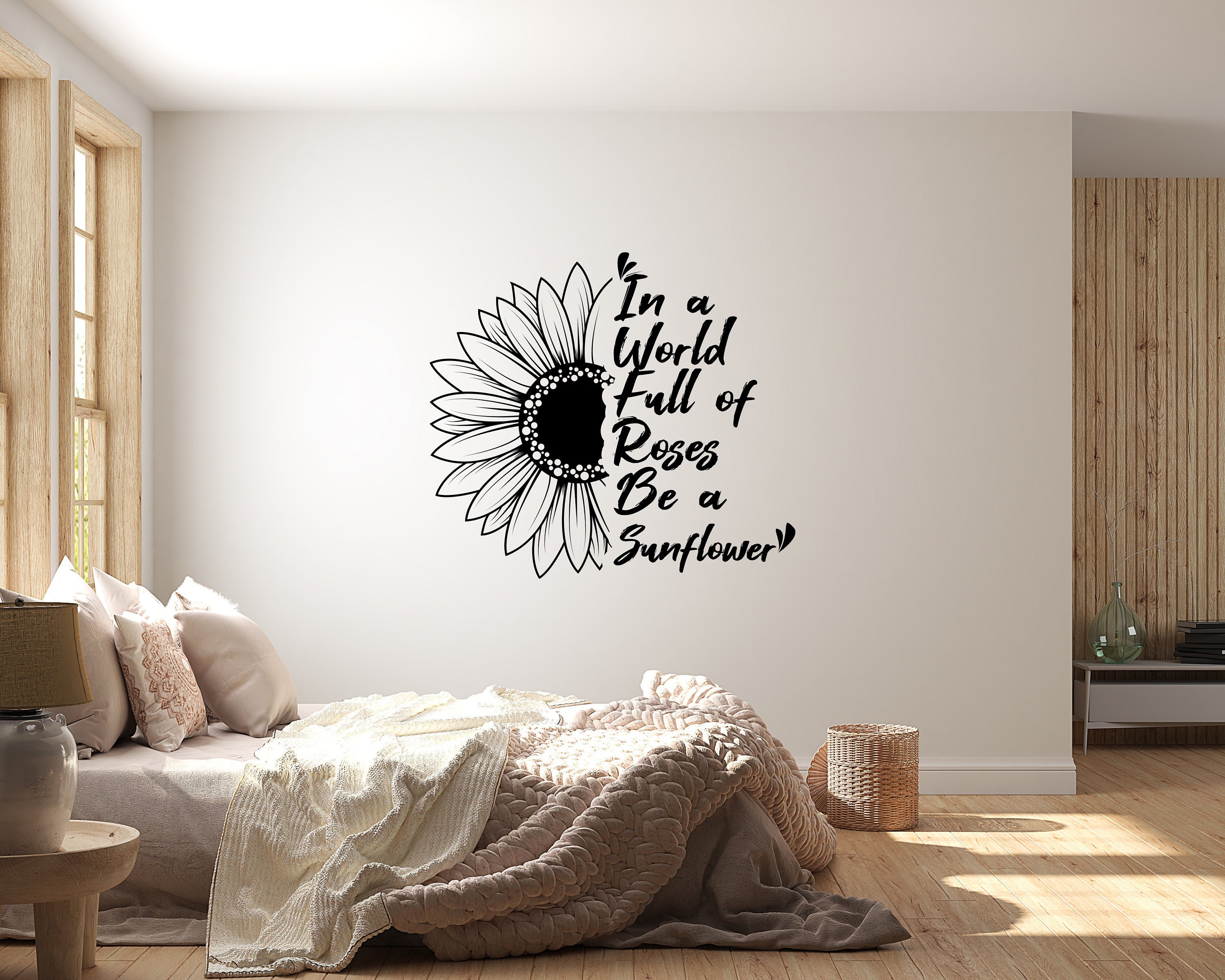 Autocollant Vinyle Personnalisé Sur Mesure - Logo, Citation, Texte Mural, Décoration Intérieure