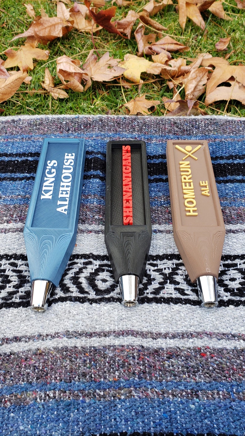 CUSTOM TAP HANDLES 3 Sizes Available Etsy
