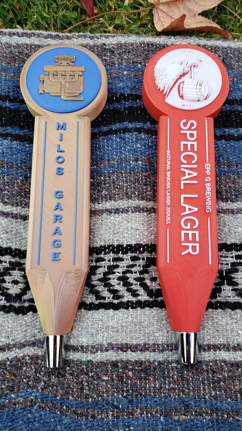 CUSTOM TAP HANDLES 3 Sizes Available Etsy