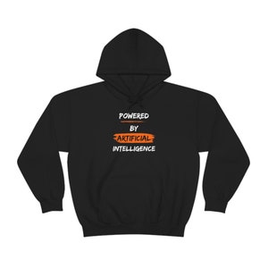 Powered by AI - Unisex Heavy Blend Hooded Sweatshirt