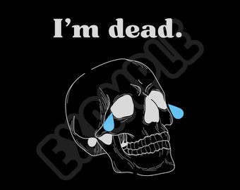 I'm dead digitale transparente png Datei