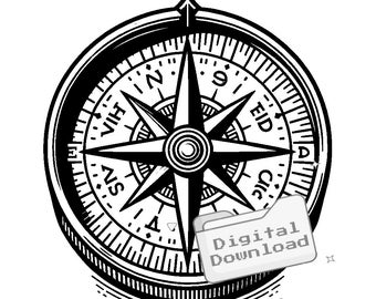 Wikinger Kompass SVG Bundle