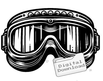 Biker Brille SVG Bundle