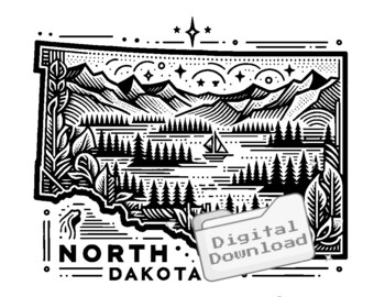 North Dakota SVG-bundle