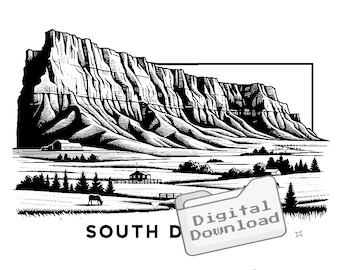 South Dakota SVG-bundle