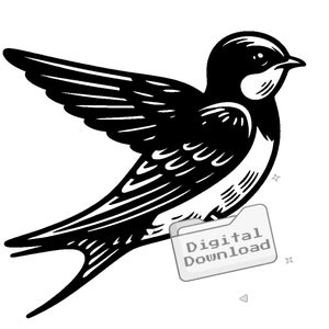 Ensemble SVG hirondelle