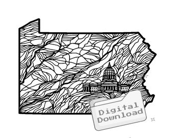 Pennsylvania SVG-bundle