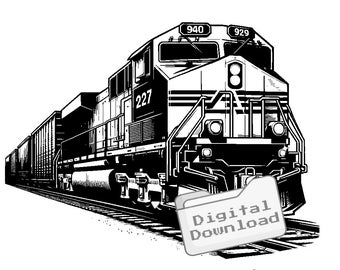 Freight Train SVG bundle