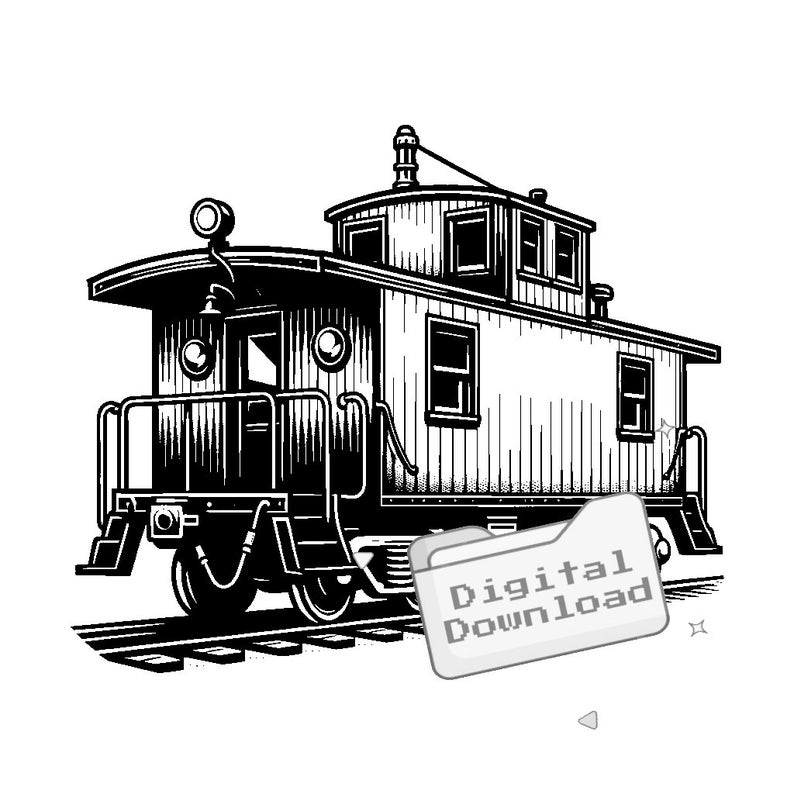 Caboose SVG Bundle - Etsy