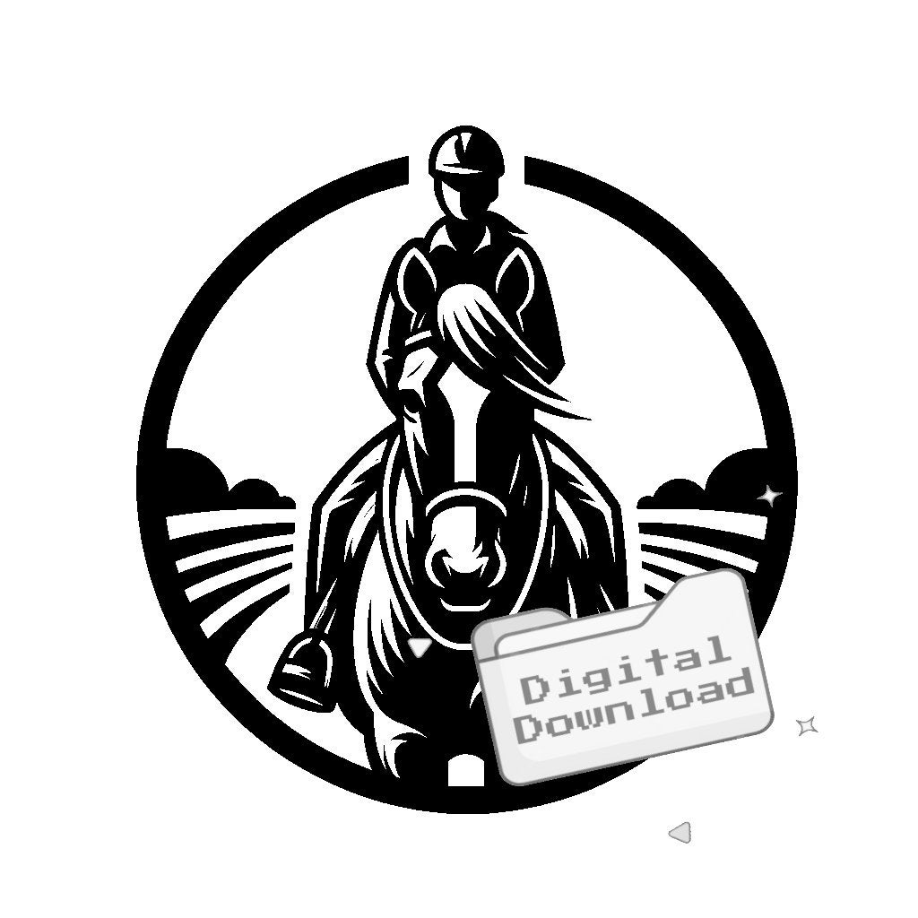 Trail Ride Vector Horse Trail Ride SVG Bundle - Etsy