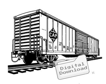 Boxcar SVG Bundle