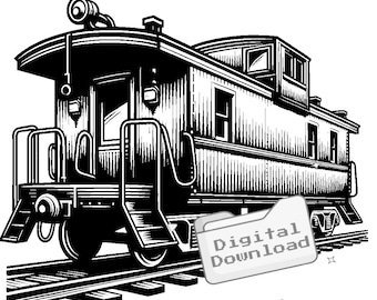 Caboose SVG bundle